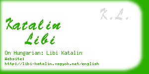 katalin libi business card